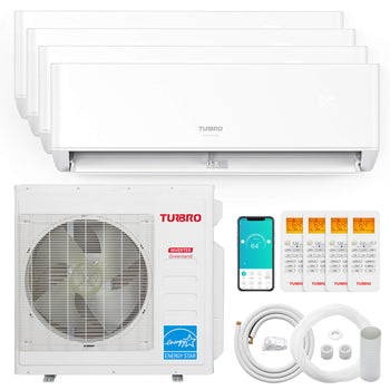 Greenland 36,000 BTU Quad-Zone(4) Mini Split Air Conditioner with Heat Pump,view 1