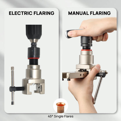 ELECTRIC FLARING

MANUAL FLARING

45° Single Flares
