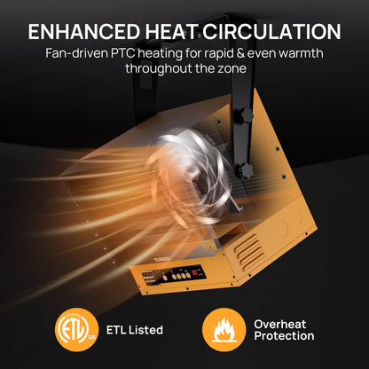 ENHANCED HEAT CIRCULATION

Fan-driven PTC heating for rapid & even warmth throughout the zone.
