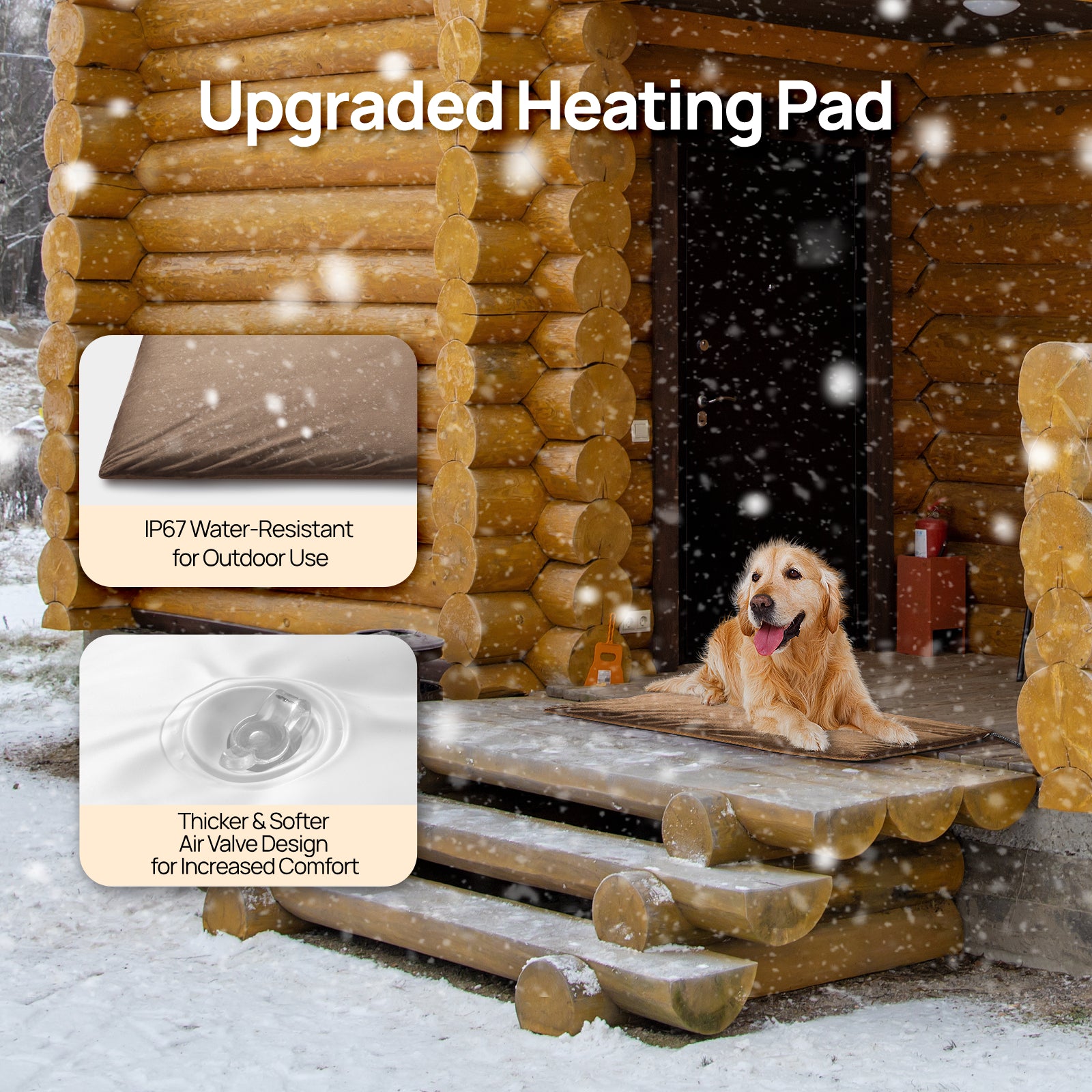 Heated pad for dogs outside hotsell