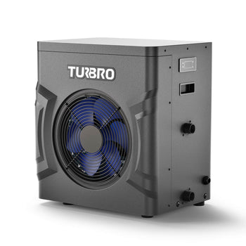 TURBRO 20,000 BTU Swimming Pool Heat Pump, Electric Pool Heater for Above Ground Pools Up to 5,300 Gallons, Titanium Heat Exchanger, 5.58 COP, IPX4-Waterproof, 110-120V, Manatee Series ,view 2