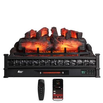 Eternal Flame EF30-PB Electric Fireplace Logs ,view 2